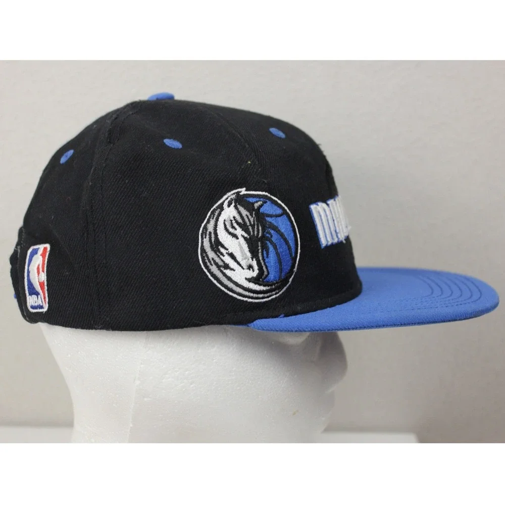 Adidas Dallas Mavericks Youth Snapback Hat Black Blue NBA Basketball Cap